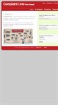Mobile Screenshot of complaintline.org.nz